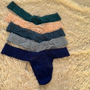 Hanky Panky low rise thongs Bundle (5)